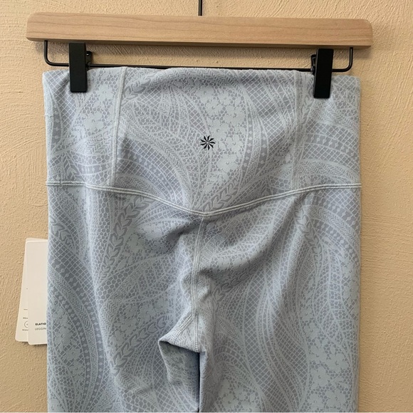 Athleta Elation Textured Tight Legging Size Small Blue NWT New - Picture 9 of 16
